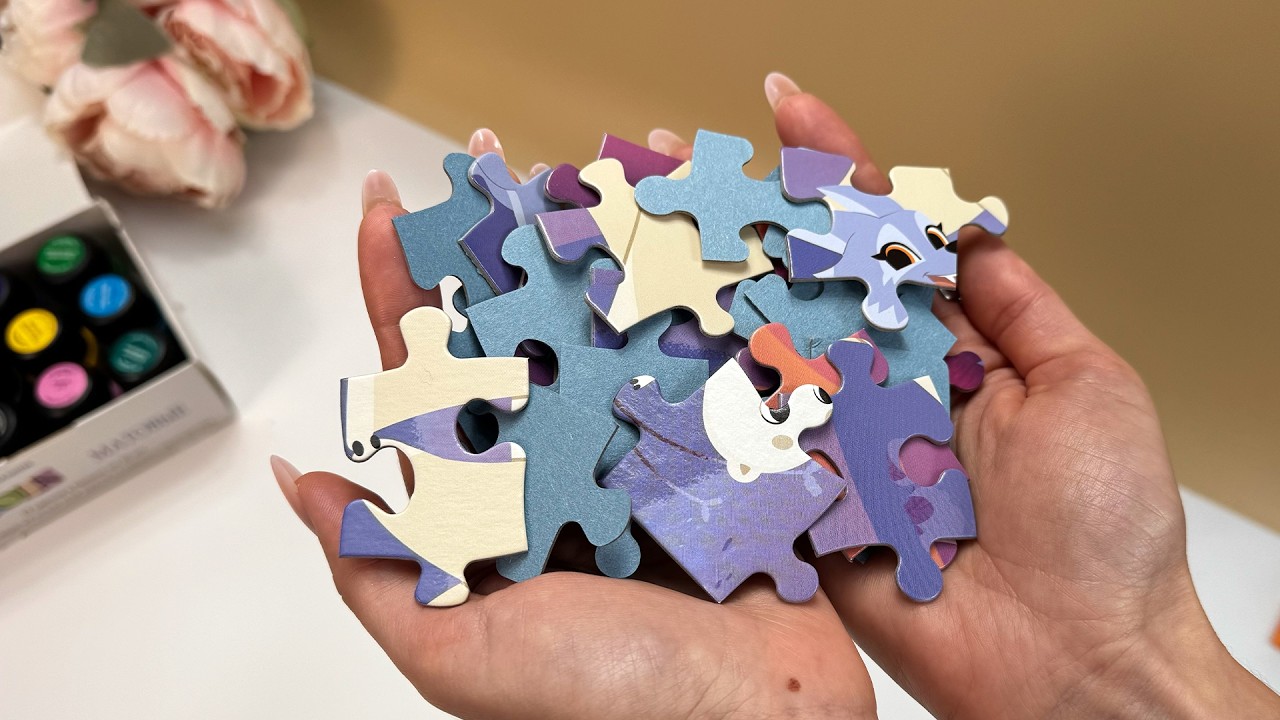 DON&rsquo;T THROW AWAY OLD PUZZLES! 😍 AN AMAZING IDEA YOU HAVEN&rsquo;T SEEN BEFORE!