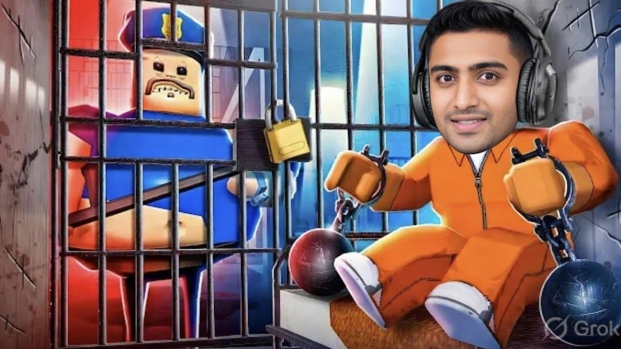 OBBY PRISON ESCAPE ROBLOX | TECHNO GAMERZ