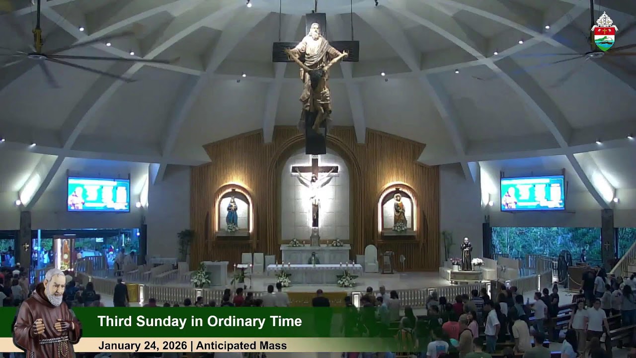 Jan 24, 2026 | 5 p.m.- Third Sunday in Ordinary Time | Anticipated Mass
