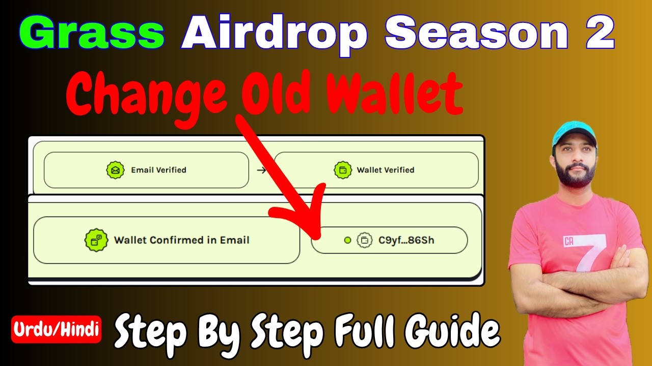 Grass Airdrop 2 Wallet Connect | grass wallet change | Step By Step Full Guide| Urdu/Hindi