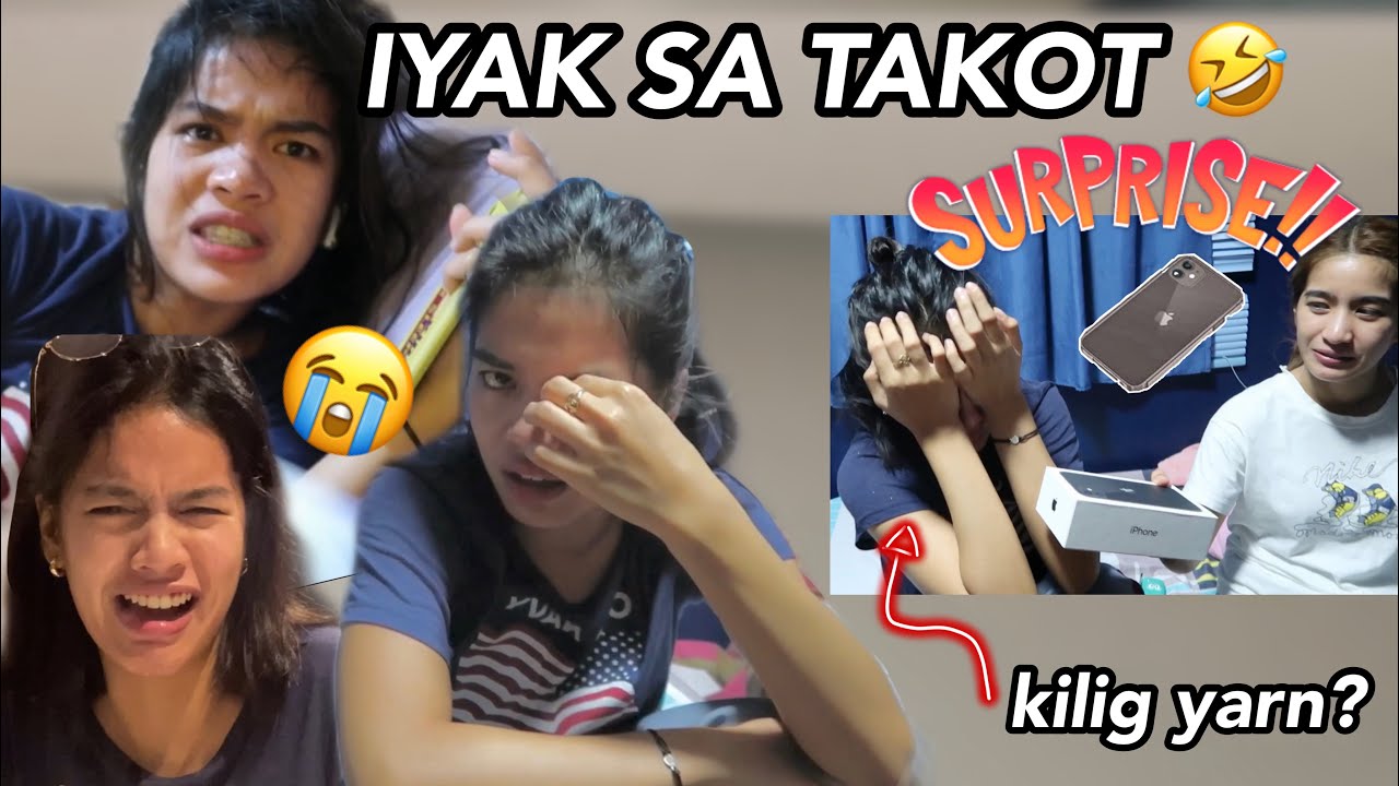 GHOST PRANK KAY OLYN THEN GIVING HER NEW IPHONE!