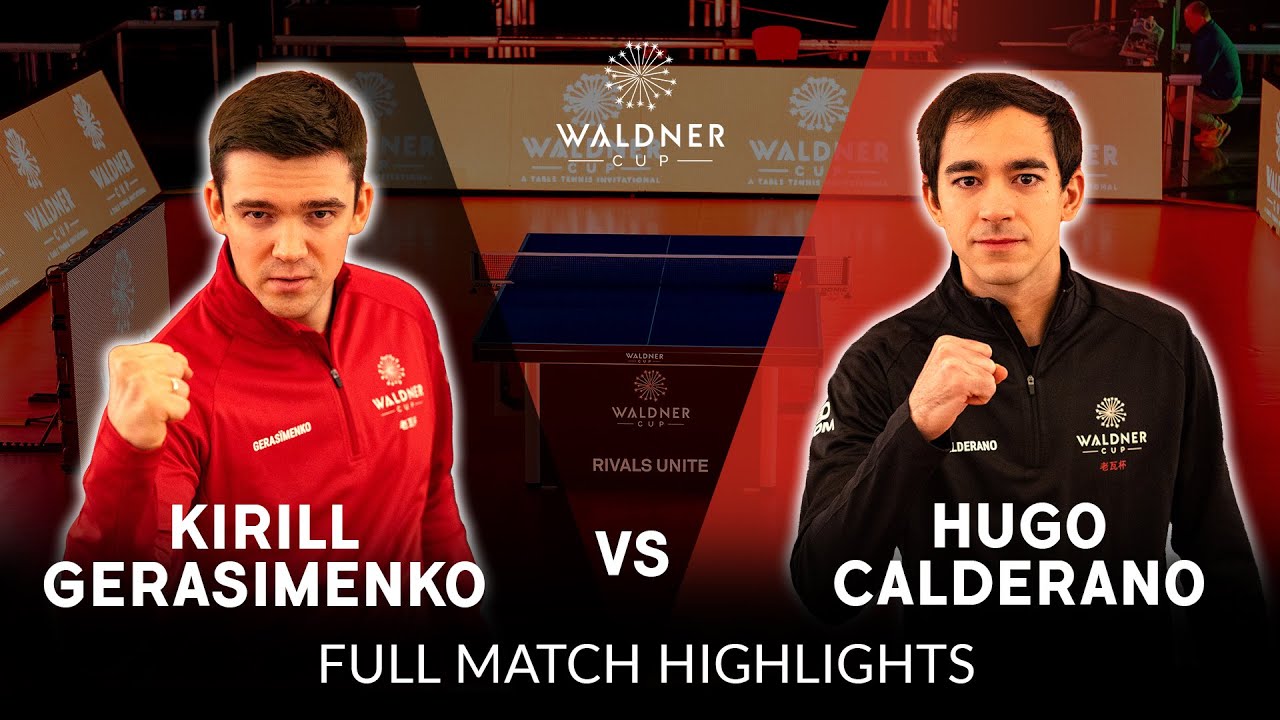 Match 6 | Kirill Gerasimenko vs Hugo Calderano | Day 2 | Waldner Cup 2024 (Full Match Highlights)