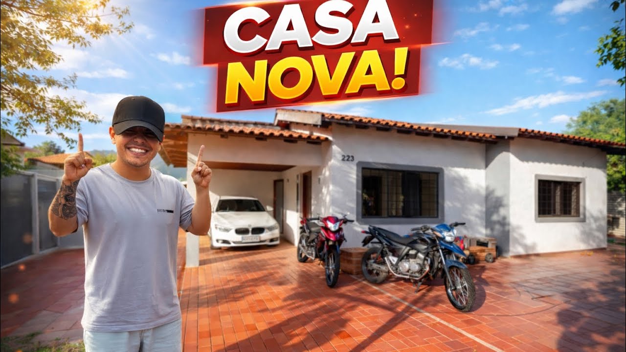 ESSA É MINHA CASA NOVA 🙏
