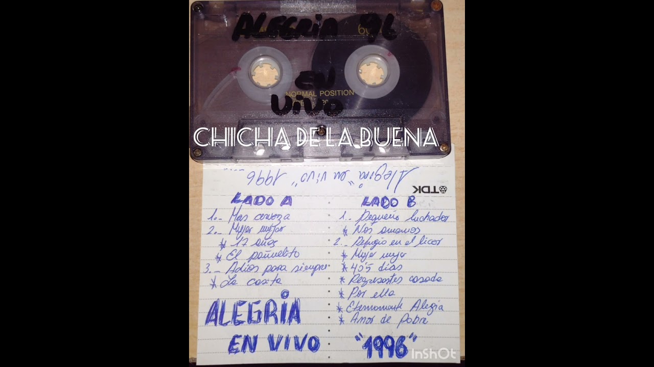 Mujer Mujer ,17 Años ,El Pañuelito - Alegria en vivo 1996 canta Alin - Centro Lampa