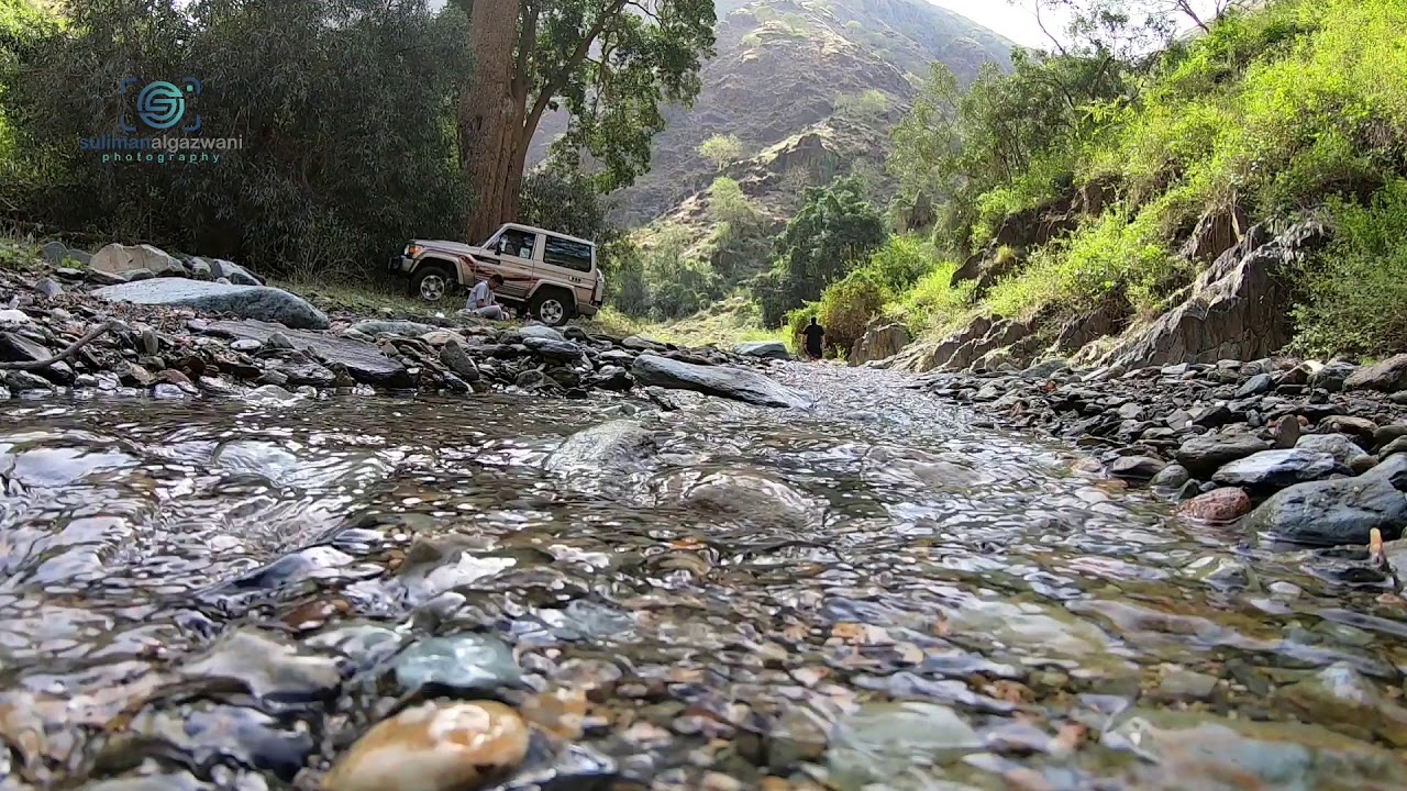 جمال الطبيعة في وادي جبحه ديار بلغازي