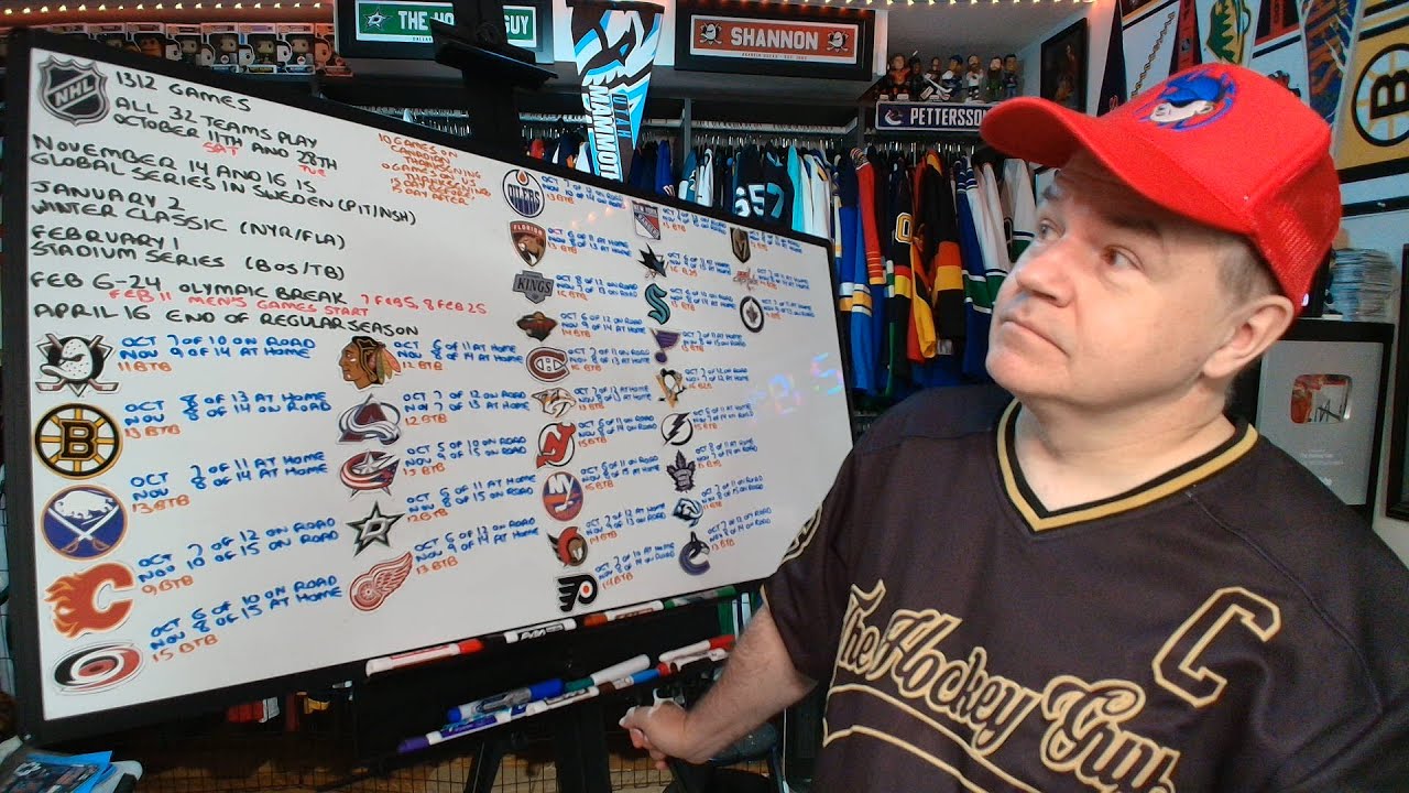 NHL's 2025-26 Schedule Is As Hectic as Expected