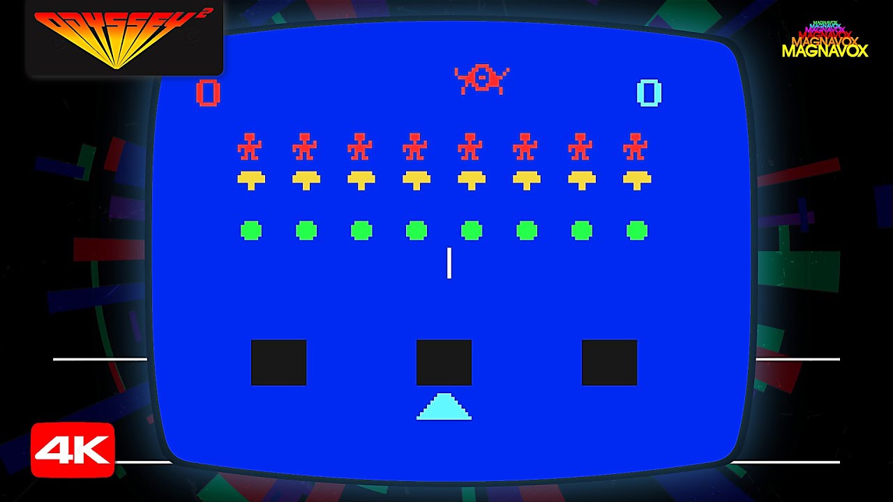Magnavox Odyssey 2 - Philips Videopac: Alien Invaders - Plus! (1980) (Videopac 22) Longplay
