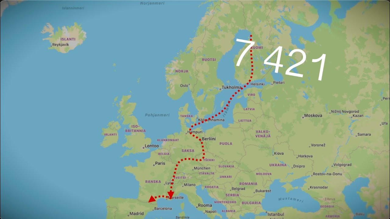 Autolla Euroopassa - Matkapäiväkirja, osa 13 - finaali
