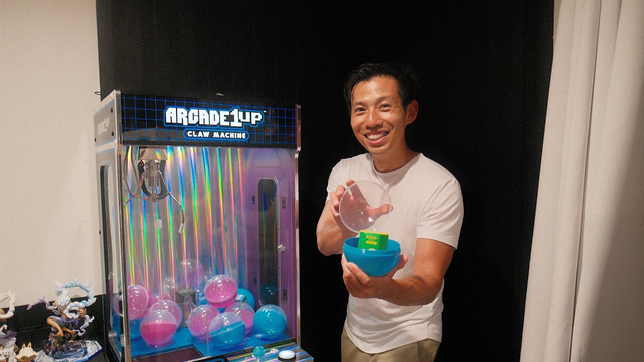 I GOT AN ARCADE 1UP CLAW MACHINE! | 104