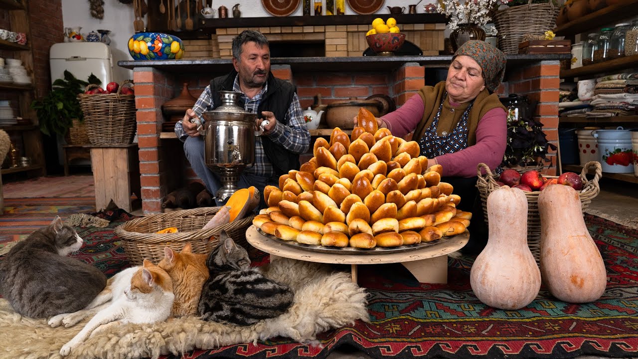 Домашние Пирожки с Тыквой Баттернат