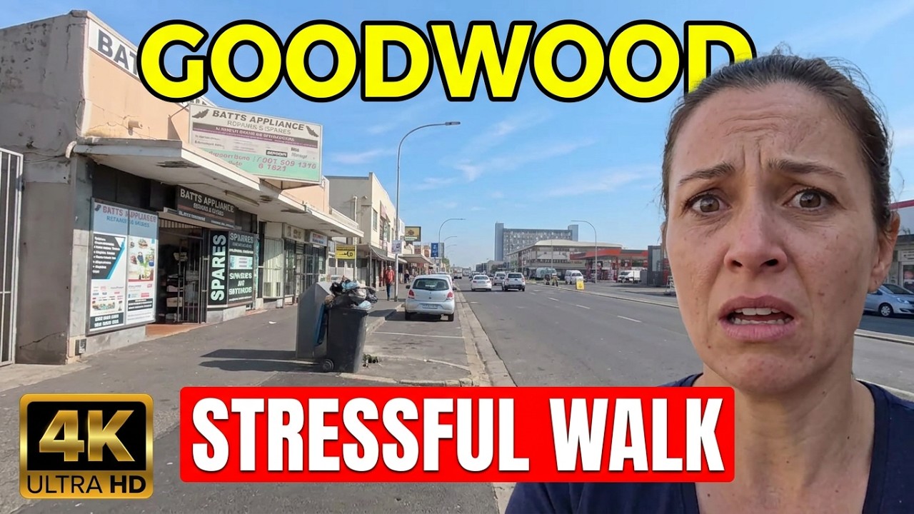 Inside a Real Cape Town Suburb: 4K Goodwood Walk