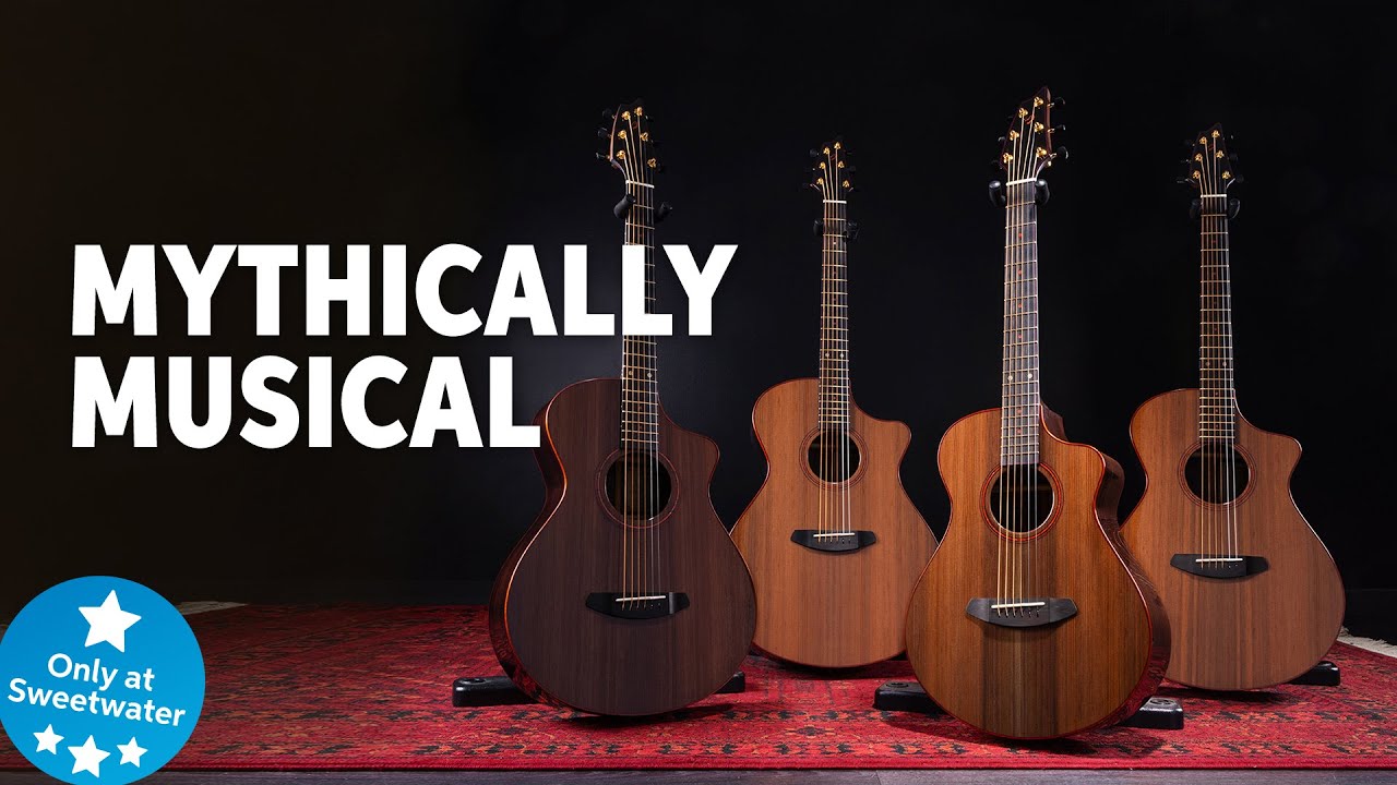 Breedlove Draco Acoustics: Bloodwood-bound, Sweetwater-exclusive Sound