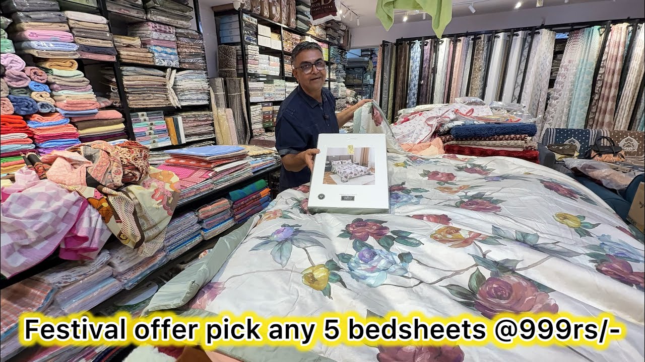 Bangalore Malleswaram pick any 5 bedsheets @999rs |blankets wholesale prices Bangalore