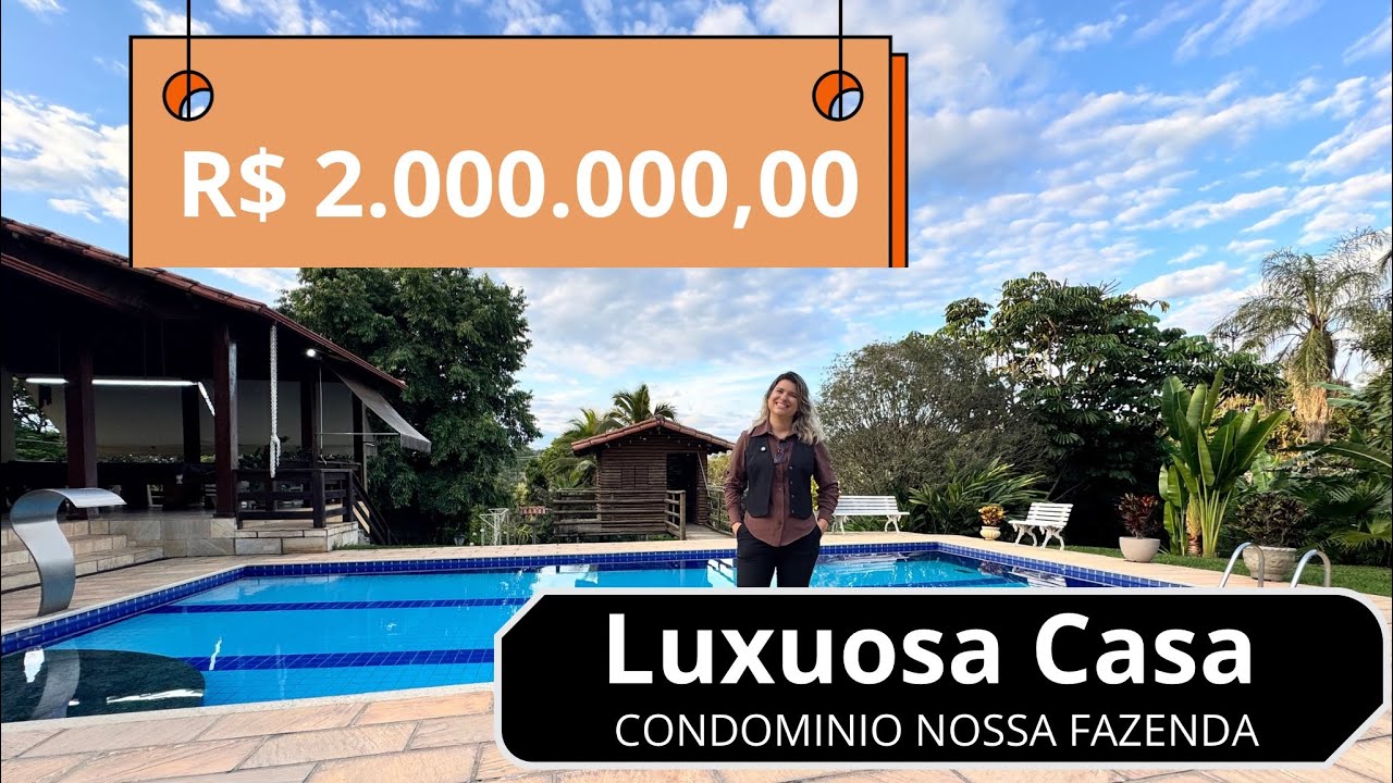 🚀CASA LUXUOSA NO CONDOMÍNIO NOSSA FAZENDA EM ESMERALDAS 🚀🚀