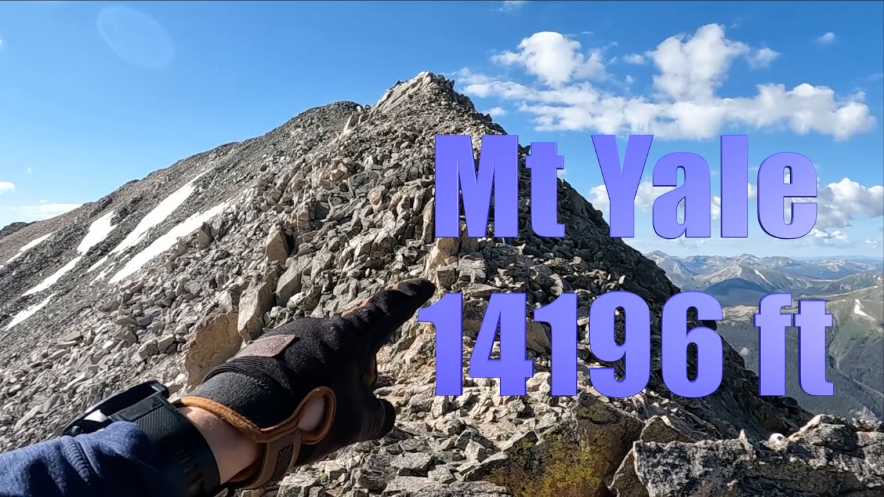 Mt.Yale trail guide hiking the Collegiate peaks 14ers, mountains near Buena Vista Colorado BEST HD