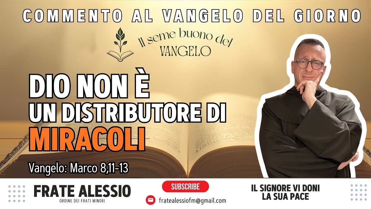 16 Feb 2026  - Comm. al Vangelo - Perché chiediamo segni a Dio? La trappola dell'incredulità