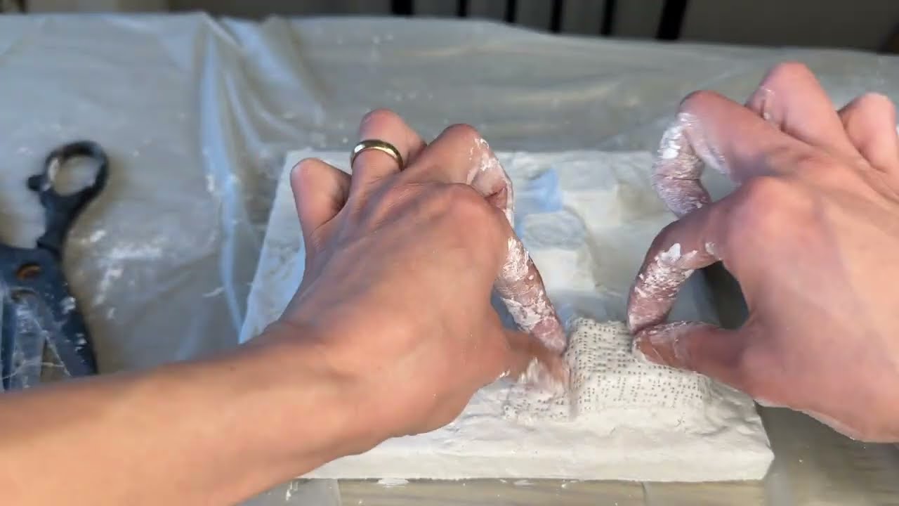 Wall Sculpture | Do It Yourself | Plaster Art #diy #wallsculpture #howto #homedecor #plasterart