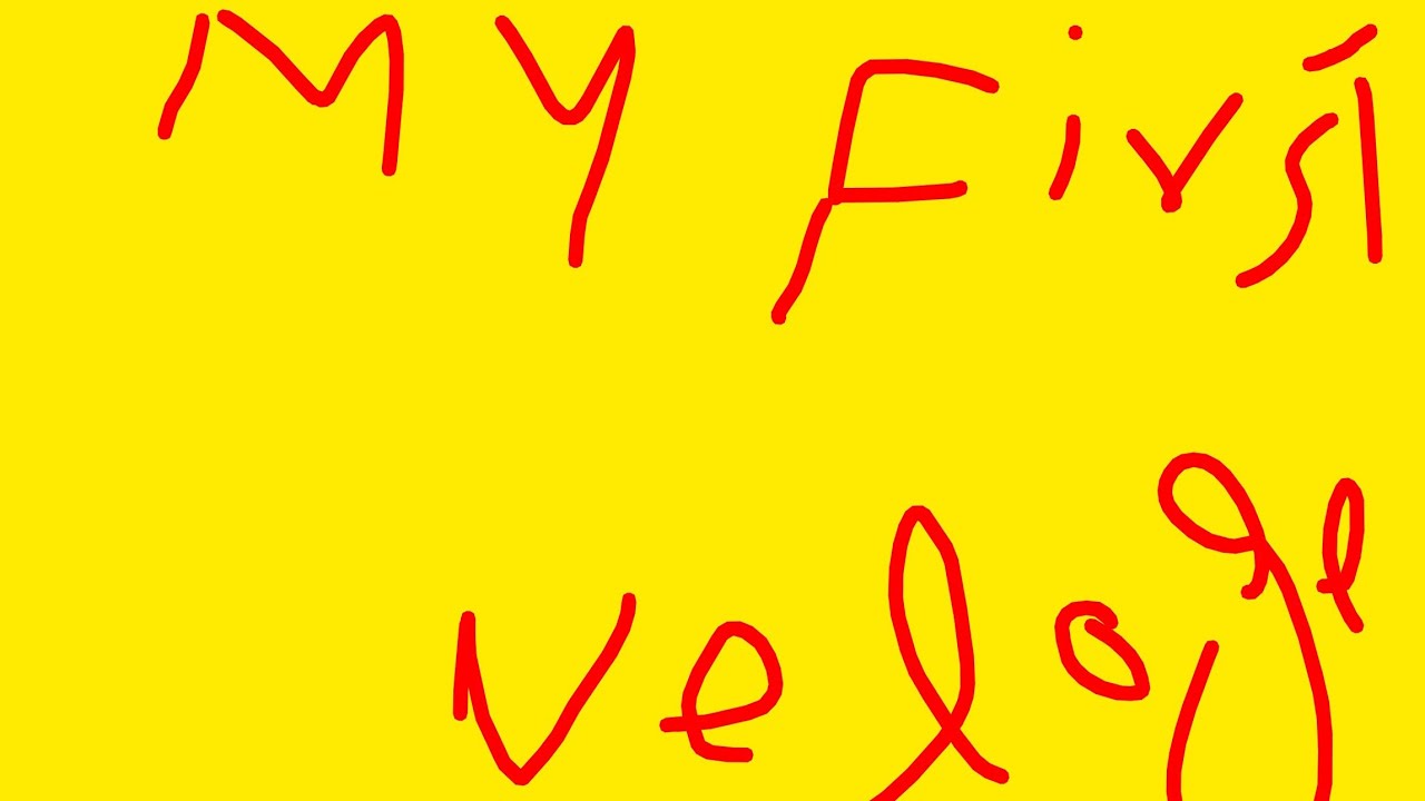 My first velog