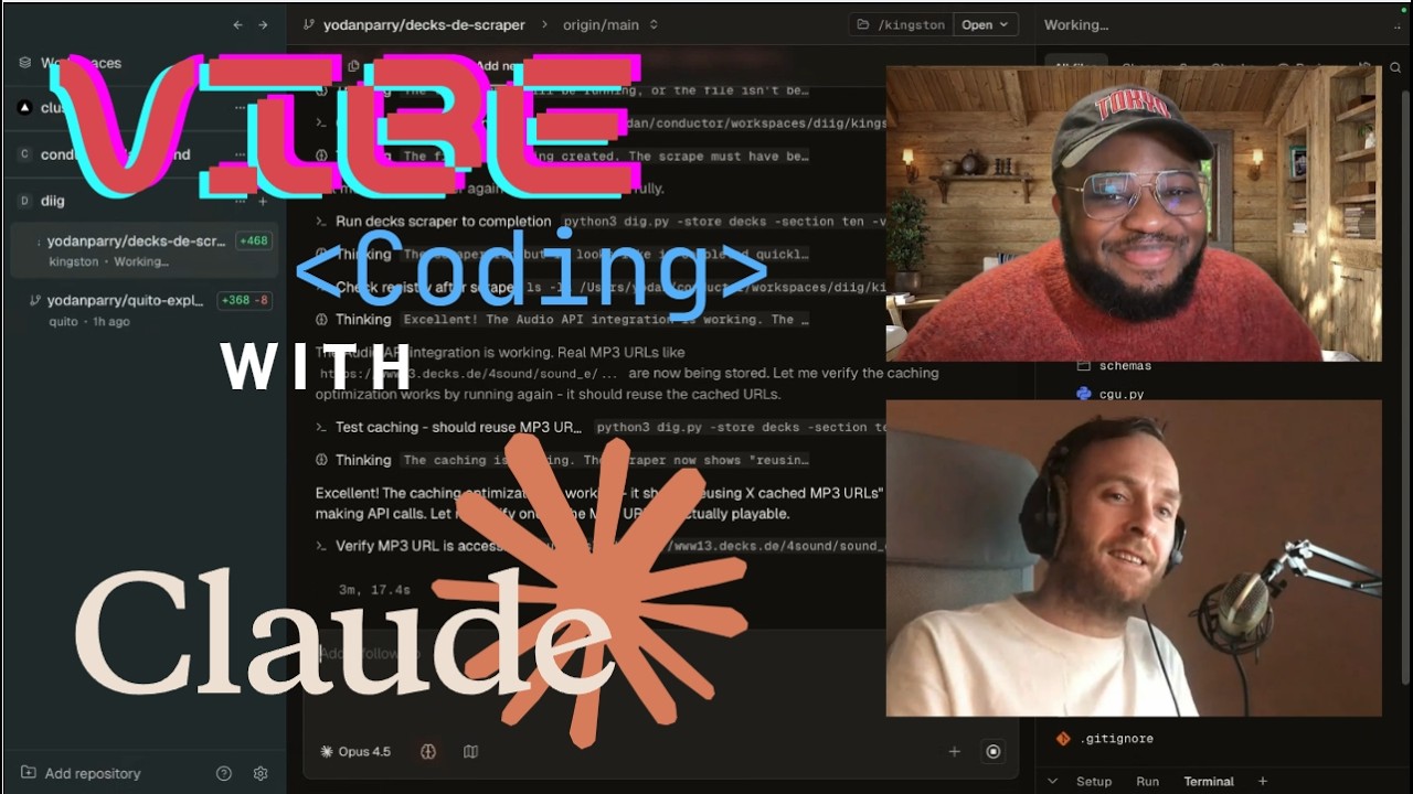 Vibe coding with Dan Paz and Claude!