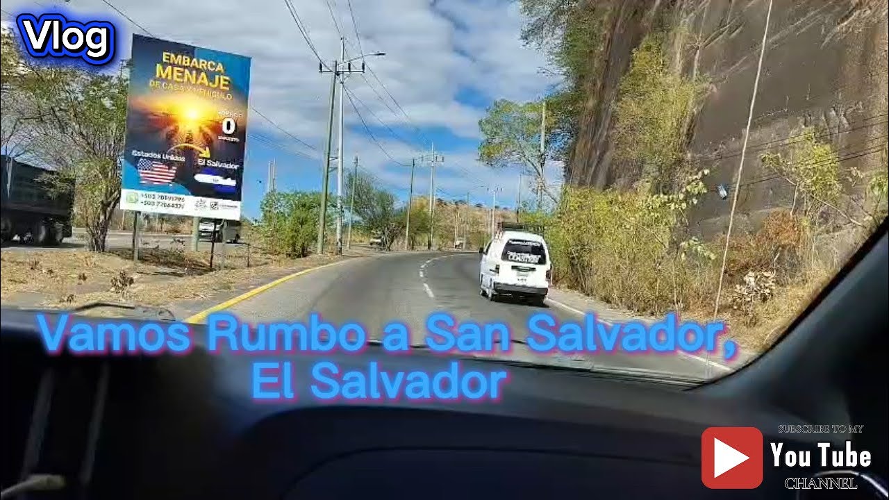 Manejando para San Salvador, El Salvador a llegar a Metro Sur y Metro Centro#fypシ゚viral #viralvideo 