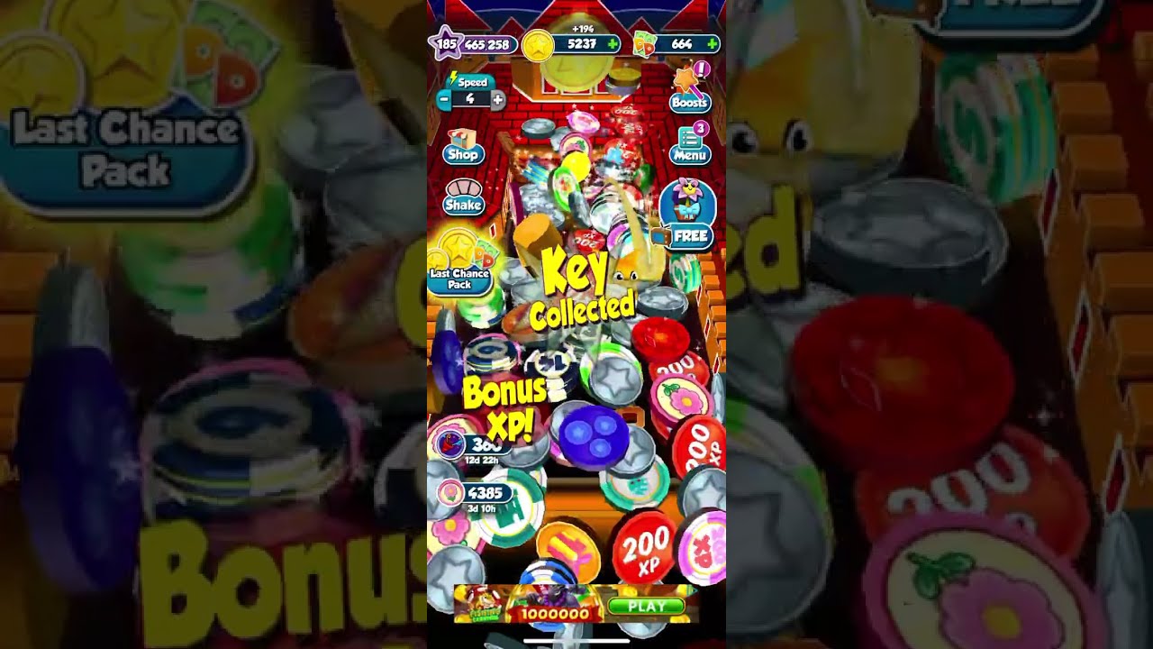 I HAVE 5000 COINS IN COIN DOZER !! FRENZY UNLIMITED COINS, BOOST, PRIZES