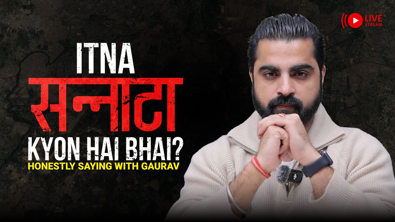 #121th Live : Hard truth about Gurgaon Real Estate Market - Honestly saying with Gaurav