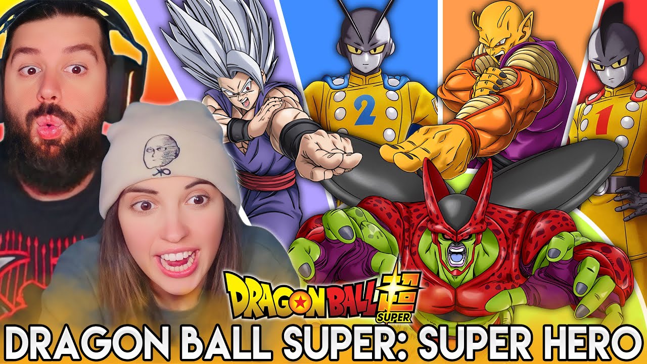 GOHAN BESTIA Y ORANGE PICCOLO - REACCIONANDO POR PRIMERA VEZ A DRAGON BALL SUPER: SUPER HERO (PELI)