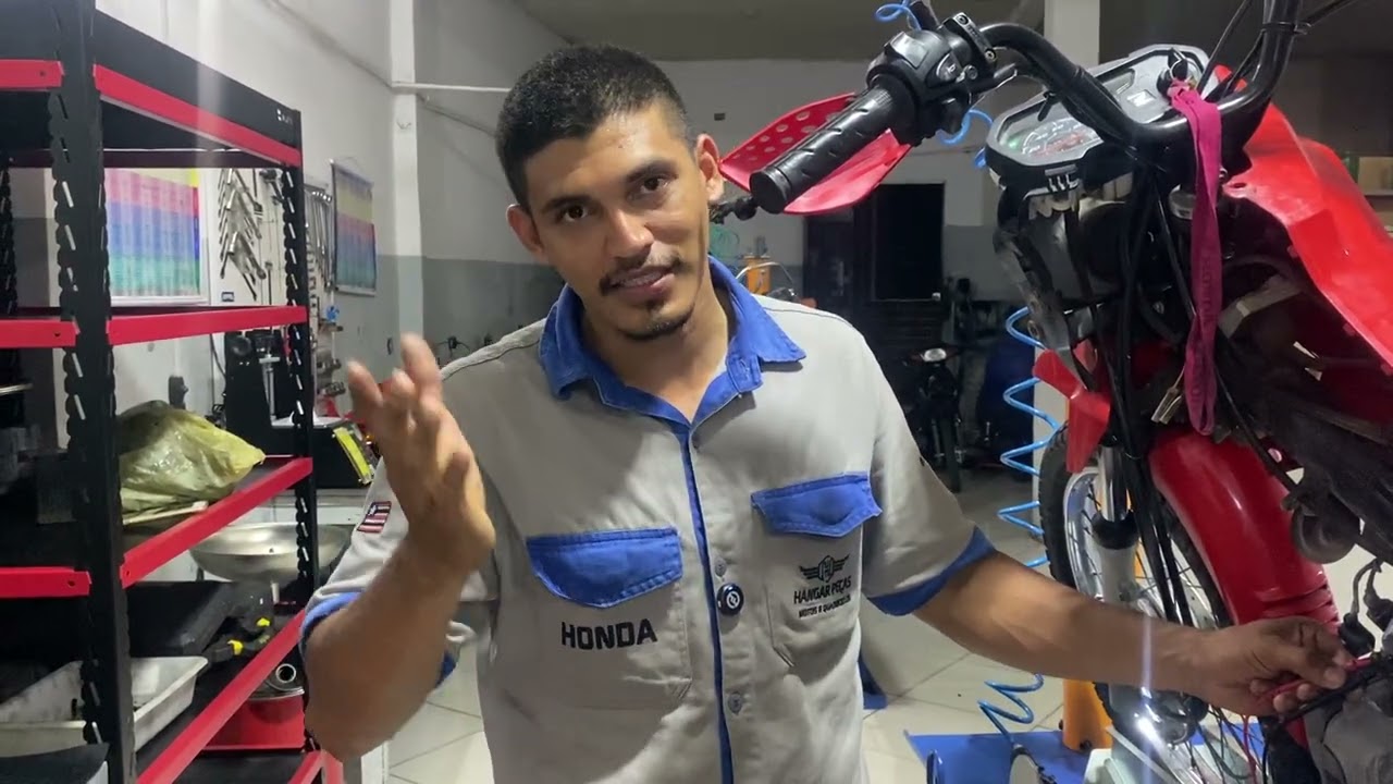 Moto fraca e falhando na lenta. Teste do sensor TP 