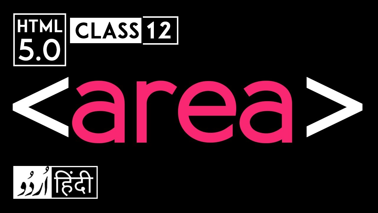 Area tag - html 5 tutorial in hindi - urdu - Class - 12