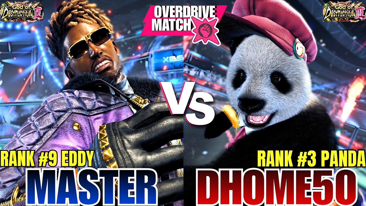Tekken 8 - Tekken Master (Eddy) Dhome50HBK (Panda) | High Level Ranked Matches