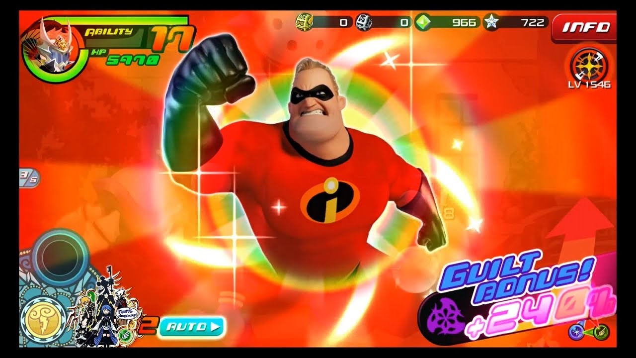 [KHUx JP] 7★ 240% Guilted  BOOSTED 《Pr》 Prime Mr. Incredible Showcase