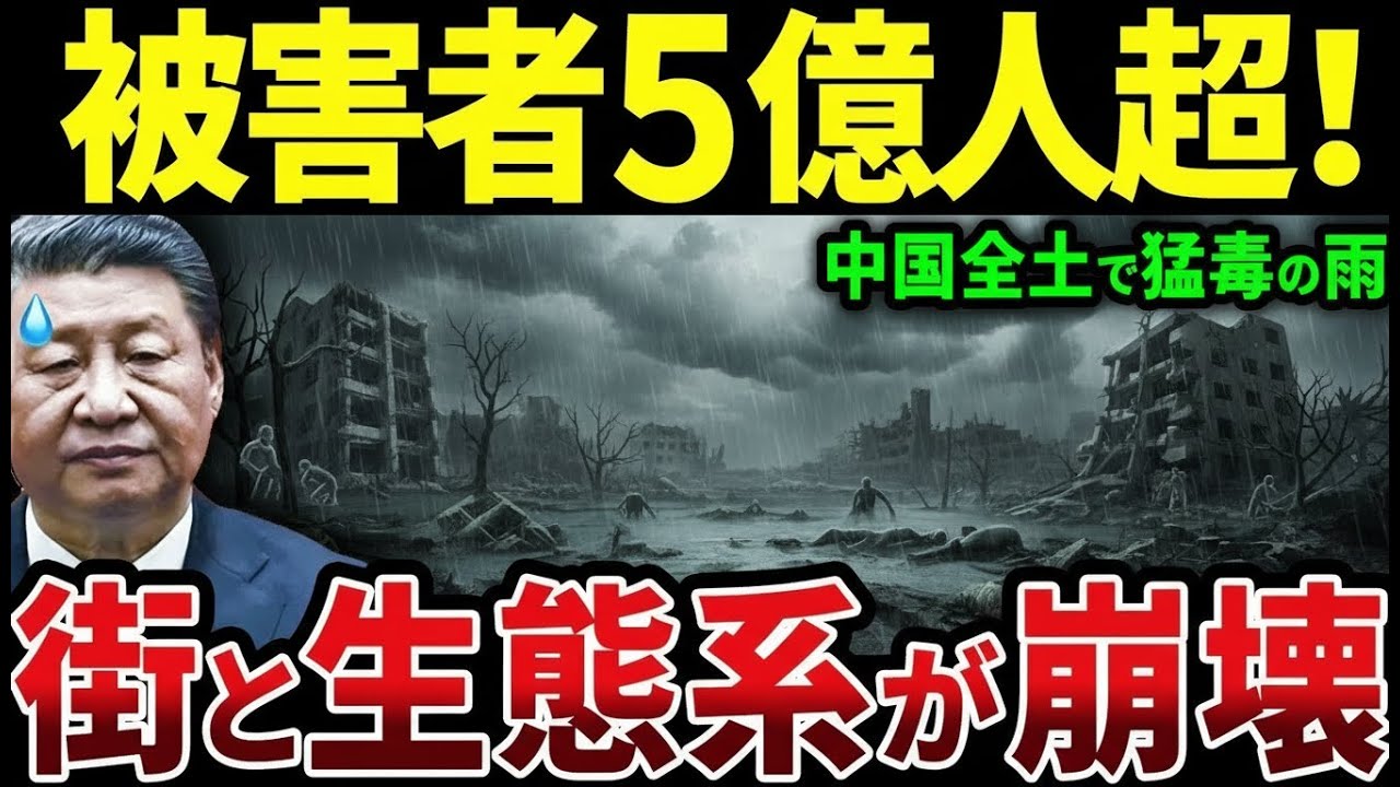 中国全土で有害物質問題？健康被害が懸念される異常事態【ゆっくり解説】