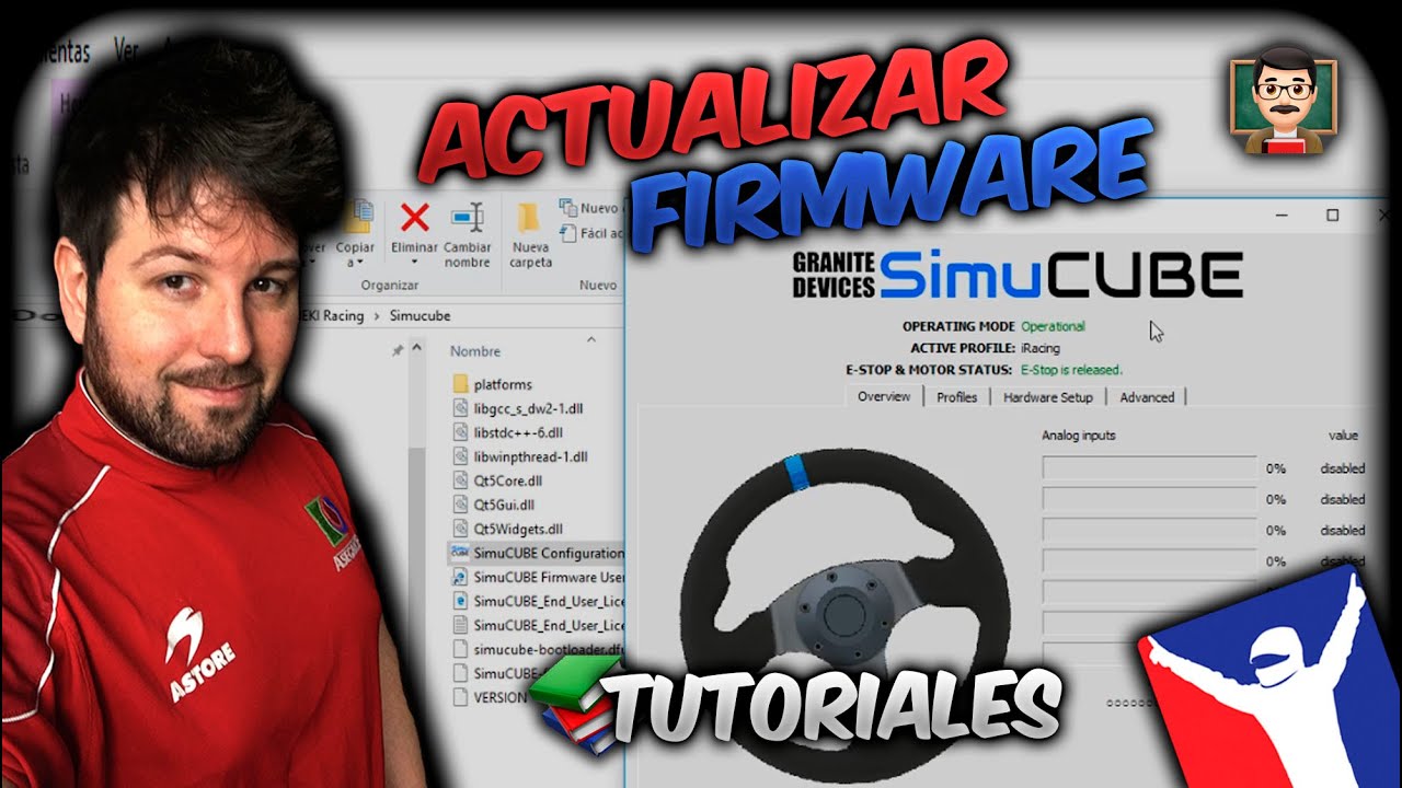 👨🏻‍🏫 iRacing | OSW ⚙️ ¿Cómo [ACTUALIZAR] Firmware SimuCUBE?