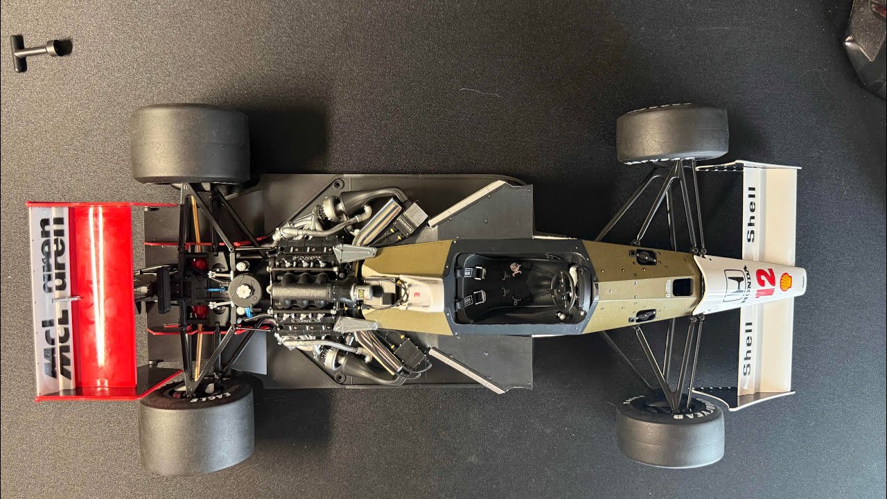 Meng Model McLaren MP4/4 1988 (Pre-Colored Edition) Final Build Reveal