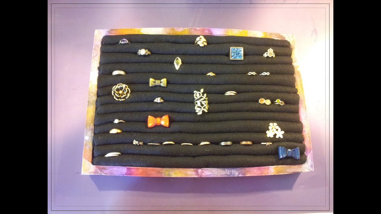 Faire un porte bague ( Idée de cadeau ?)
