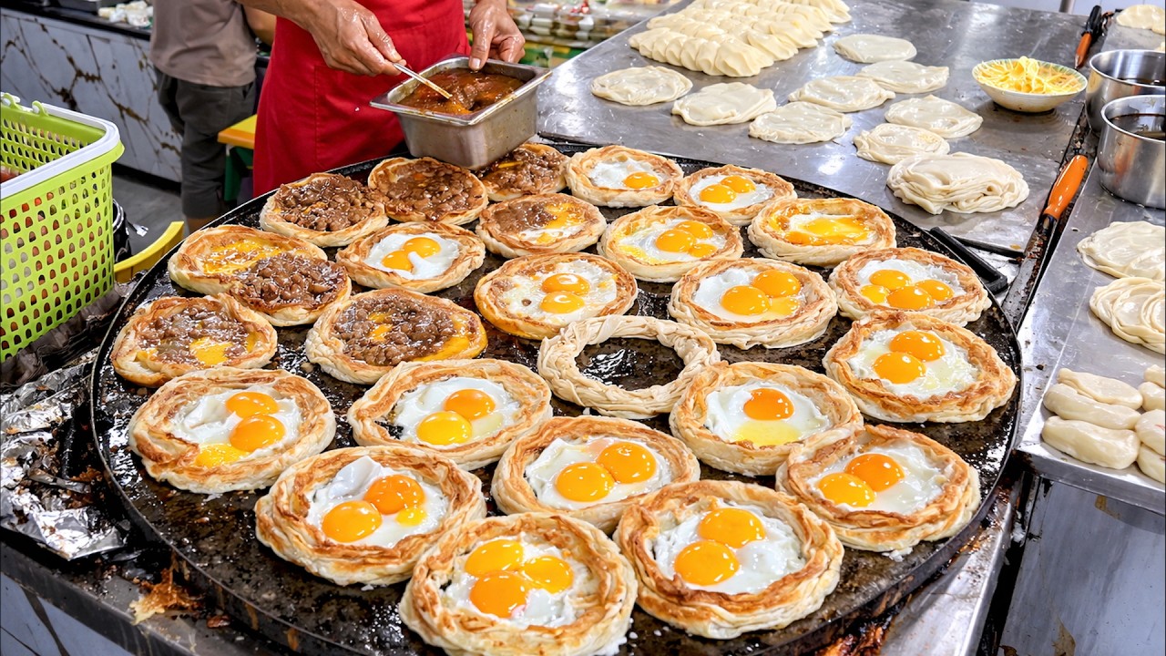 Мастер кулинарии! Удивительные навыки приготовления роти — малазийская уличная еда