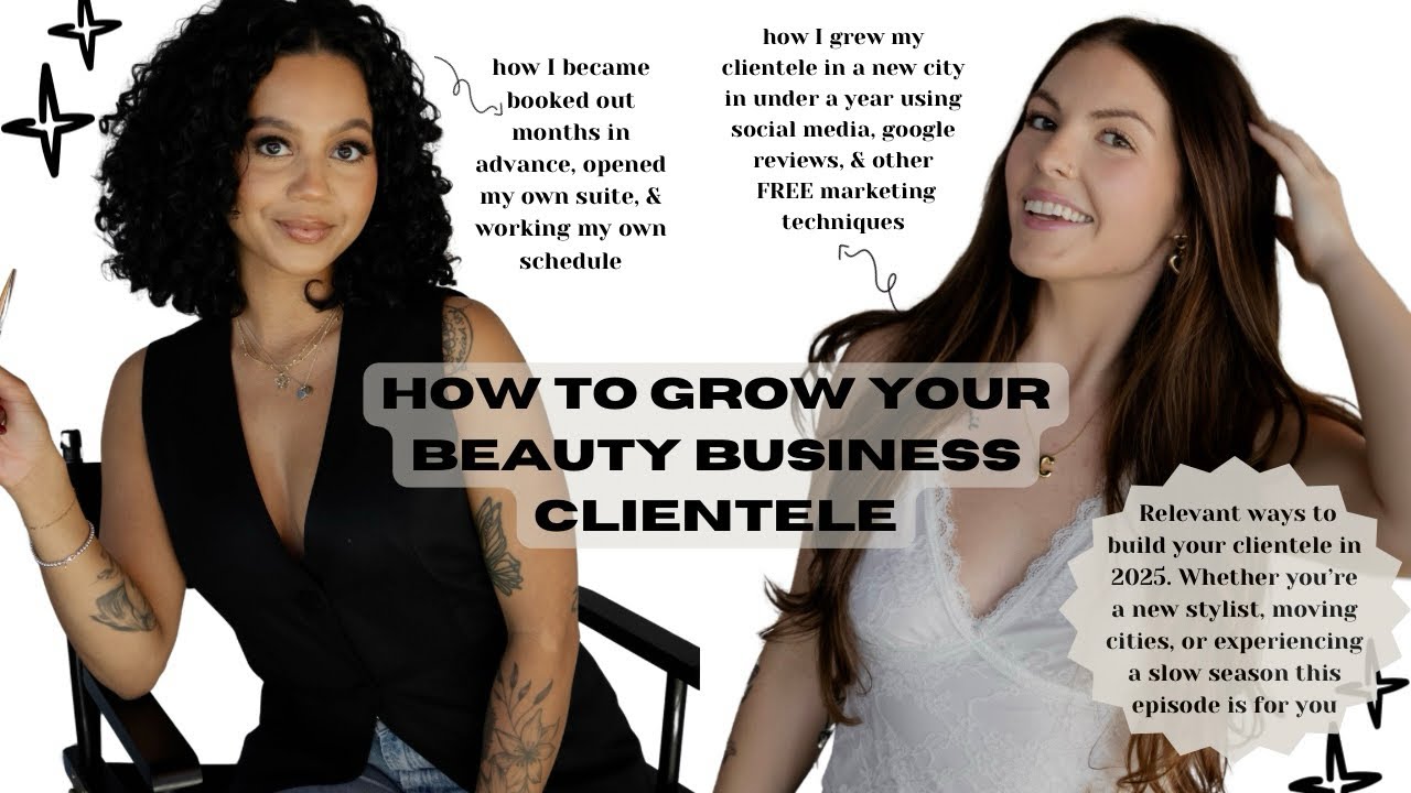 How To Grow Your Clientele as a Hairstylist, Social Media Marketing, Model Services, Google + More