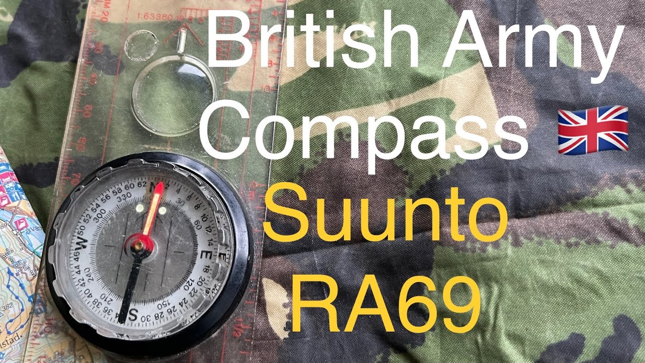 British Army Compass - early 80‘s - Suunto RA-69 / Kompass Britische Armee