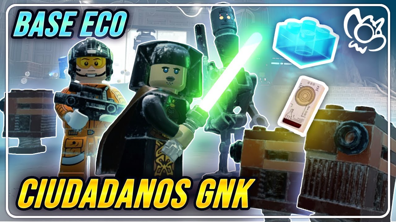 ¡CIUDADANOS GONK! 🤖 + ESCUADRÓN POCHO Y ALBOROTO DE CABLES 😵‍💫 | LEGO Star Wars La Saga Skywalker
