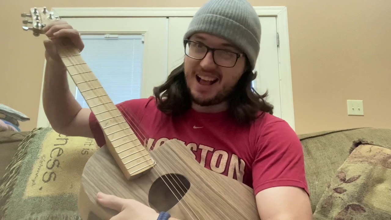Snapdragon Picnic II travel acoustic guitar unboxing