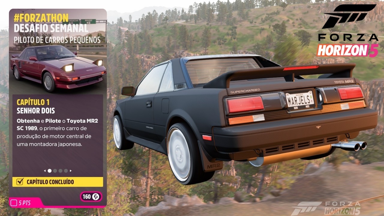 Desafio Semanal Piloto de Carros Pequenos | Forza Horizon 5