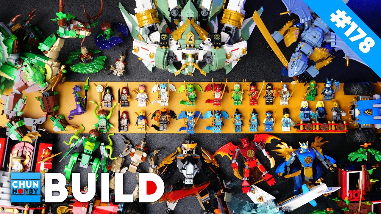 LEGO Speed Build! NINJAGO Dragons Rising +  Legacy 2026 Compilation Part A!! | Beat Build