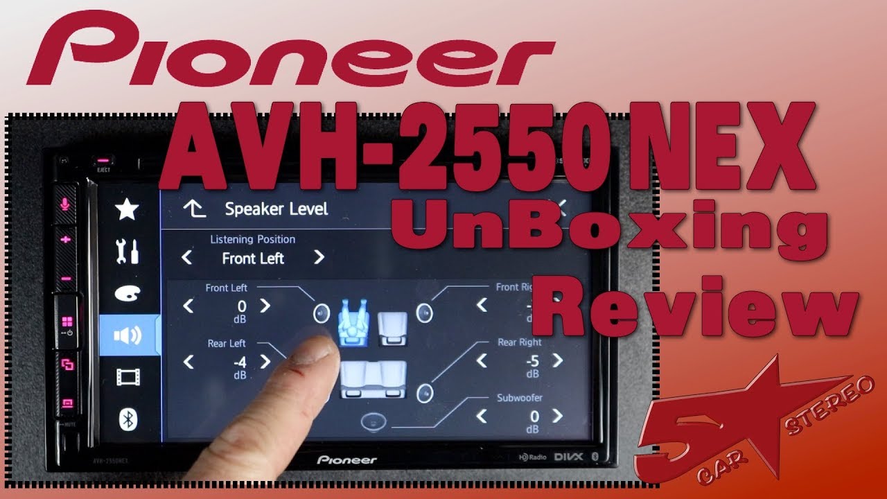 Распаковка и обзор нового Pioneer AVH 2550Nex