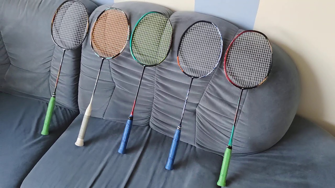 Racket Comparison - 100 ZZ vs 88D vs 88S vs Jetspeed 10 vs Nanoflare 800