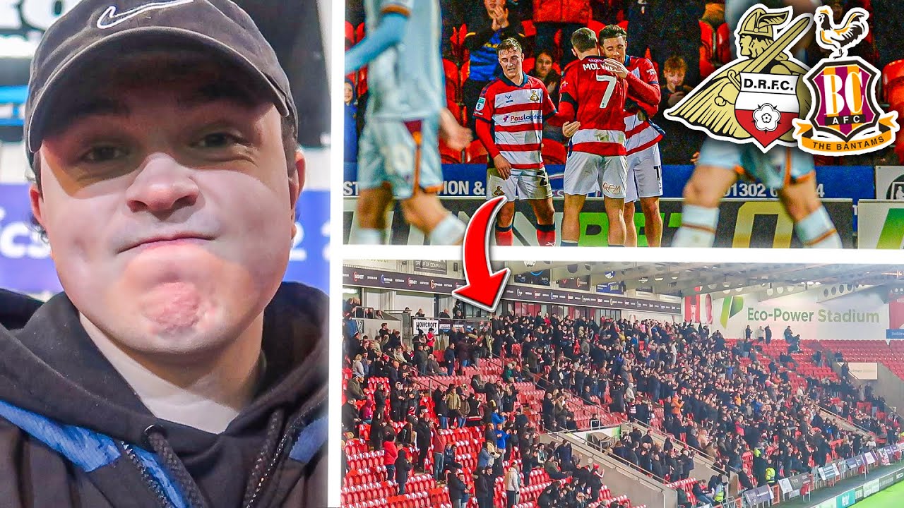 Jordan Gibson SCORES TWICE as Doncaster Rovers BEAT Bradford City AGAIN...