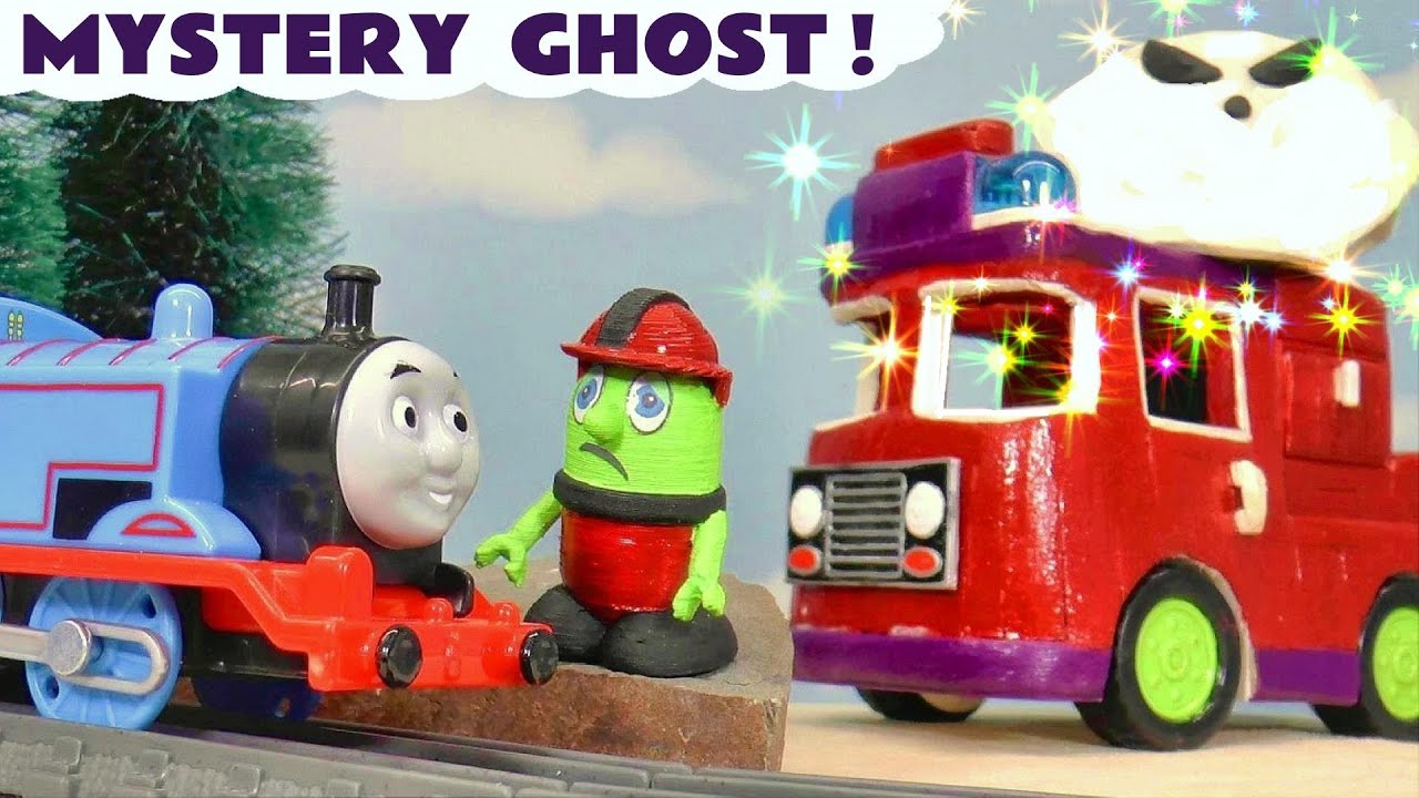 Magical Mystery Ghost Story With Fireman Funling And Toy Train Thomas