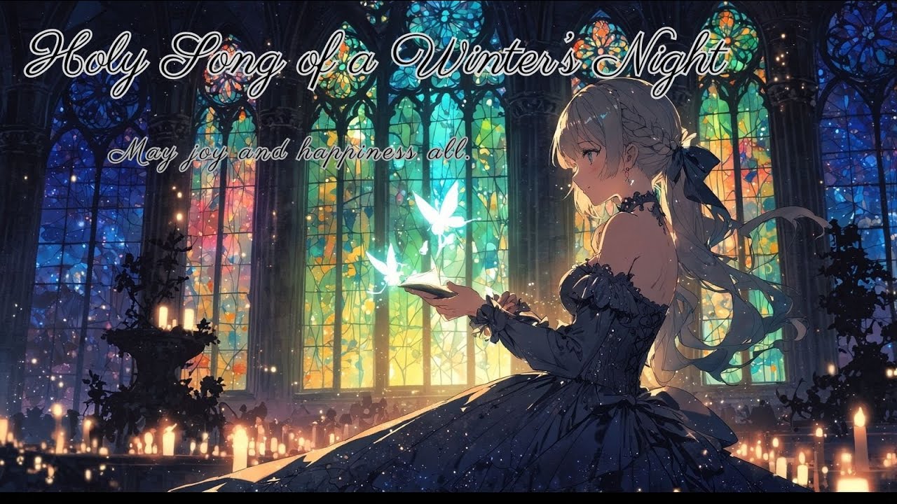 【異世界ケルト音楽/歌入り】冬の夜に捧げる聖歌【作業・睡眠・勉強用BGM】Celtic Song
