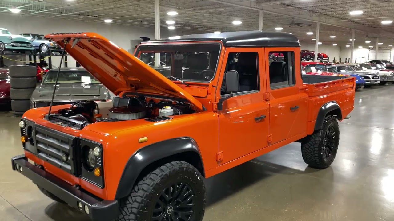 1993 Land Rover Defender in Orange