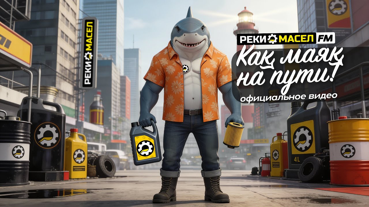 ⚡️🦈 Реки Масел FM - Как маяк на пути | Официальный клип (Премьера!) | Official music video