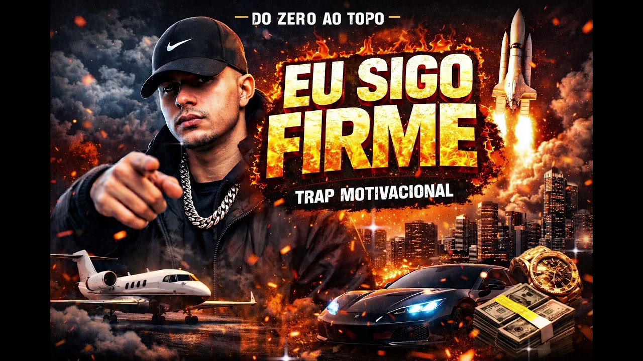 EU SIGO FIRME 🔥 Trap Motivacional Brasileiro | Rap de Superação